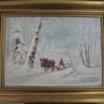 427 5045 Oljemålning